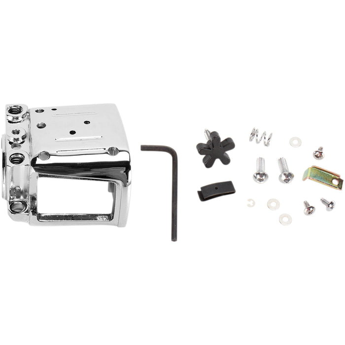 DRAG SPECIALTIES Handlebar Switch Housing Kit Chrome