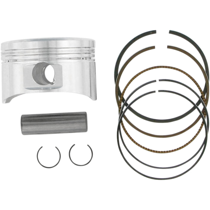 WISECO 0910-0332 4816M06550 Piston Kit Forged Series for 4-Stroke Piston Kit - 65.50 mm - Honda