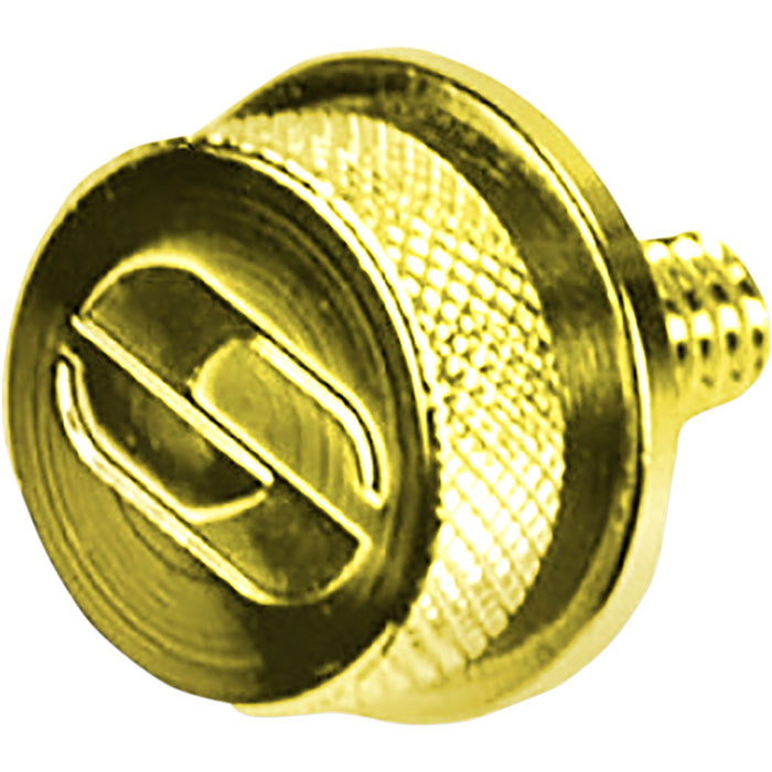 SADDLEMEN 0820-0122 8909GO Seat Mounting Knob 1-1/4"-20 Seat Knob - Gold