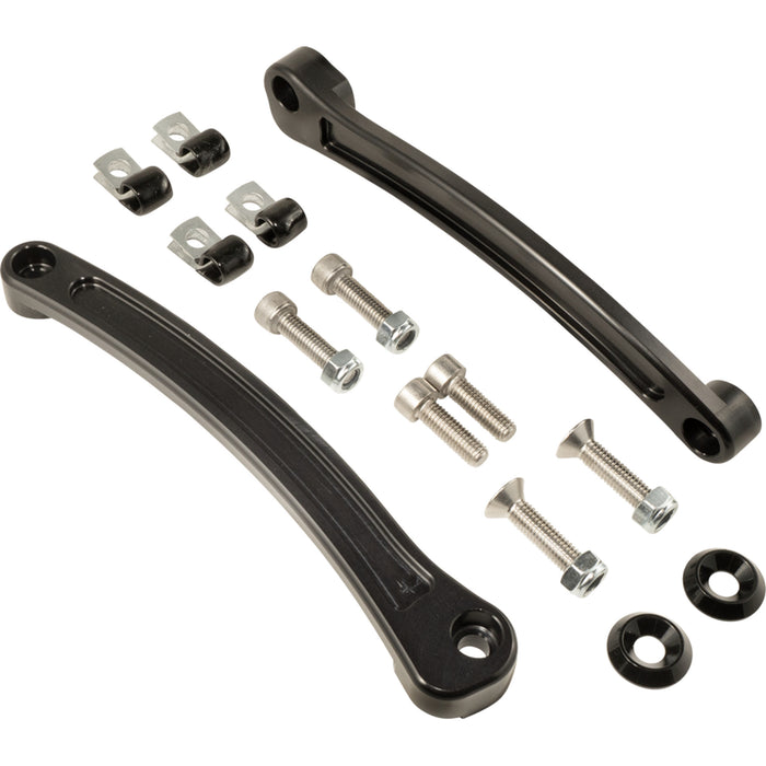 JOKER MACHINE 1412-0014 30-700-1 Fender Side Rail s - black - indian scout