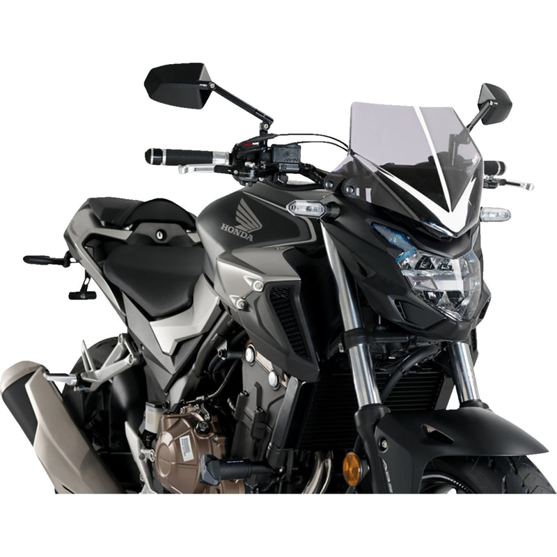 Puig Hi-Tech Parts New Generation Windshield - 21412H Honda CB500F 2016-2024