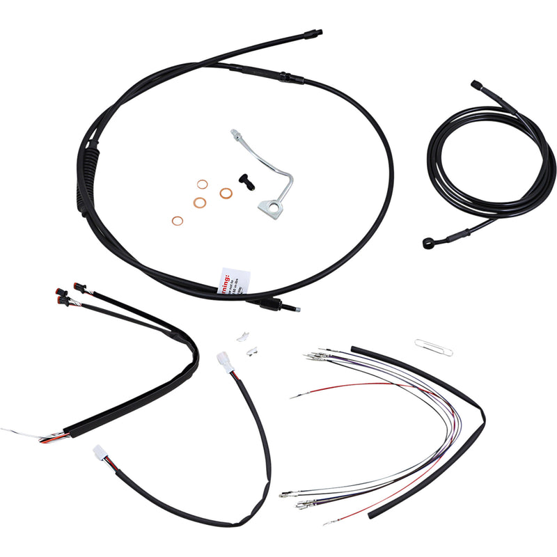 Burly Brand Complete Cable Kit - B30-1177 For Harley Road King 2014-2016