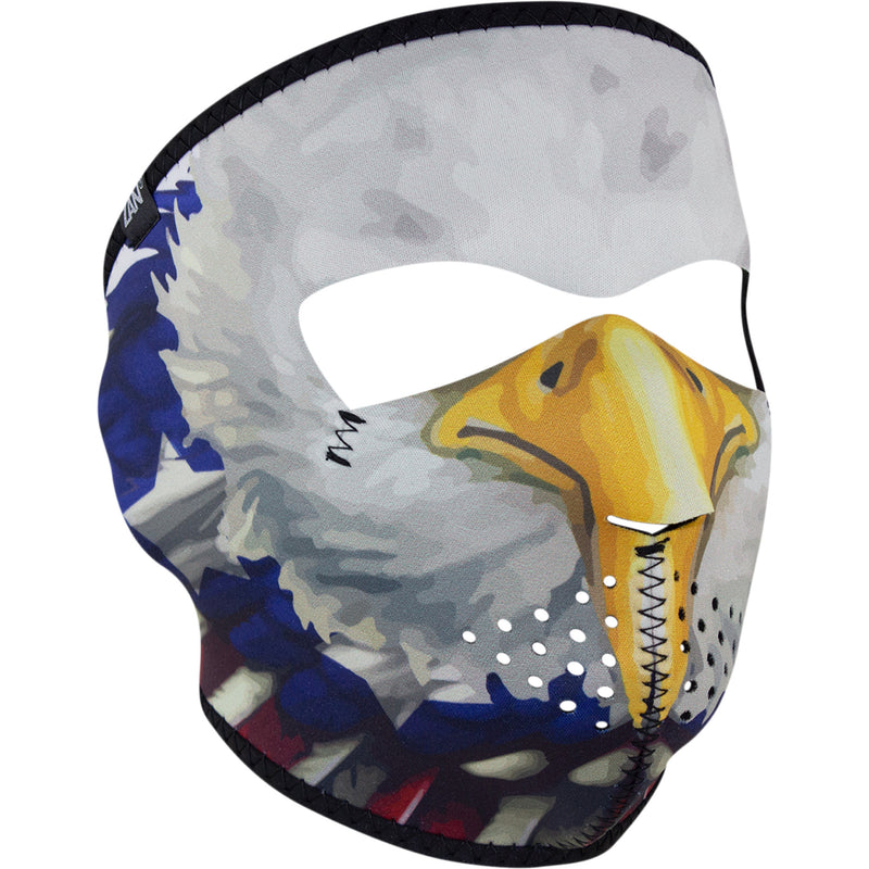 ZAN HEADGEAR 2503-0425 WNFM454 Neoprene Full-Face Mask Face Mask - USA Eagle