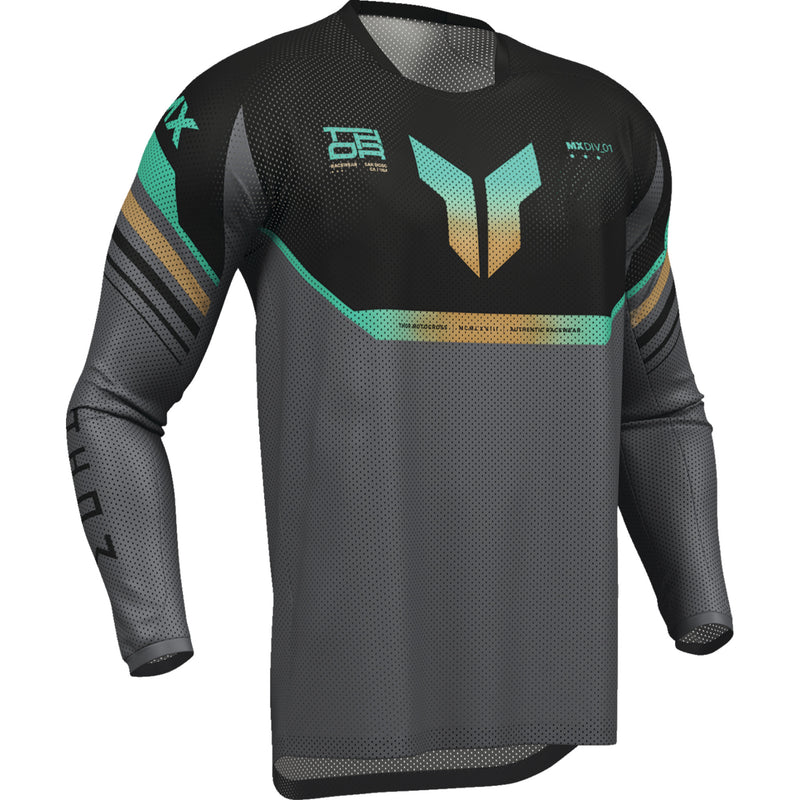 THOR Launchmode Air Raptor Jersey Black/Charcoal