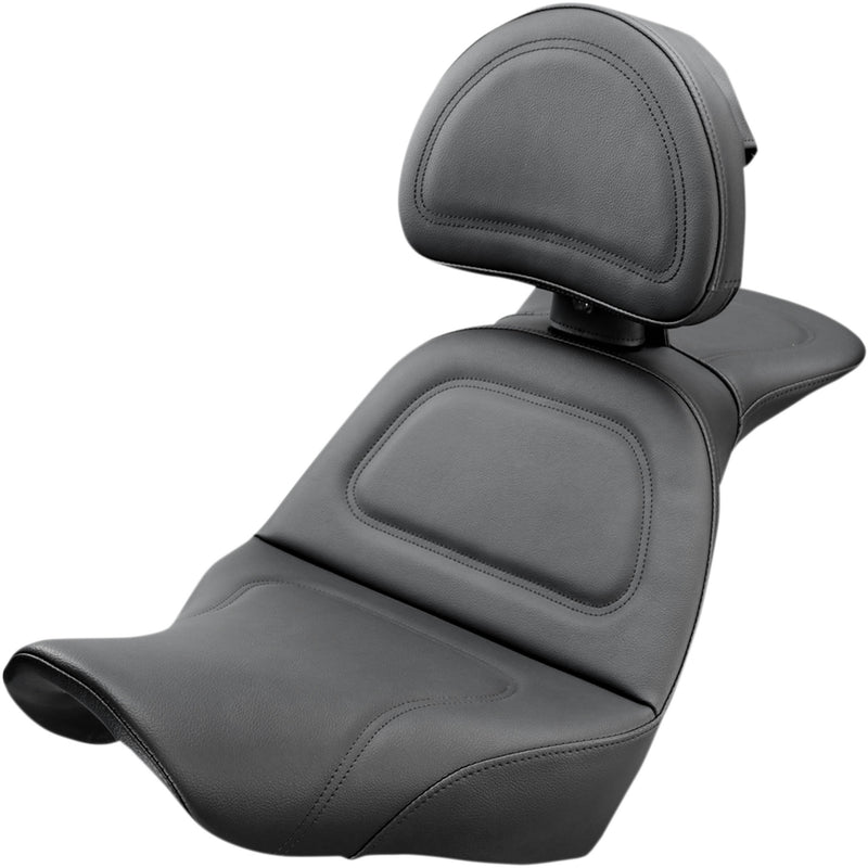 (OPEN BOX) Saddlemen Explorer™ Seat — Includes Backrest With Driver Backrest FX - 818-29-030