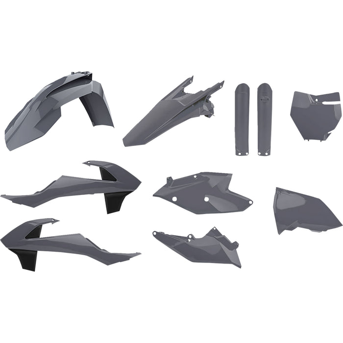 POLISPORT 1403-2736 90825 Body Kit For KTM Body Kit - Gray - SX/SX-F/XC-F