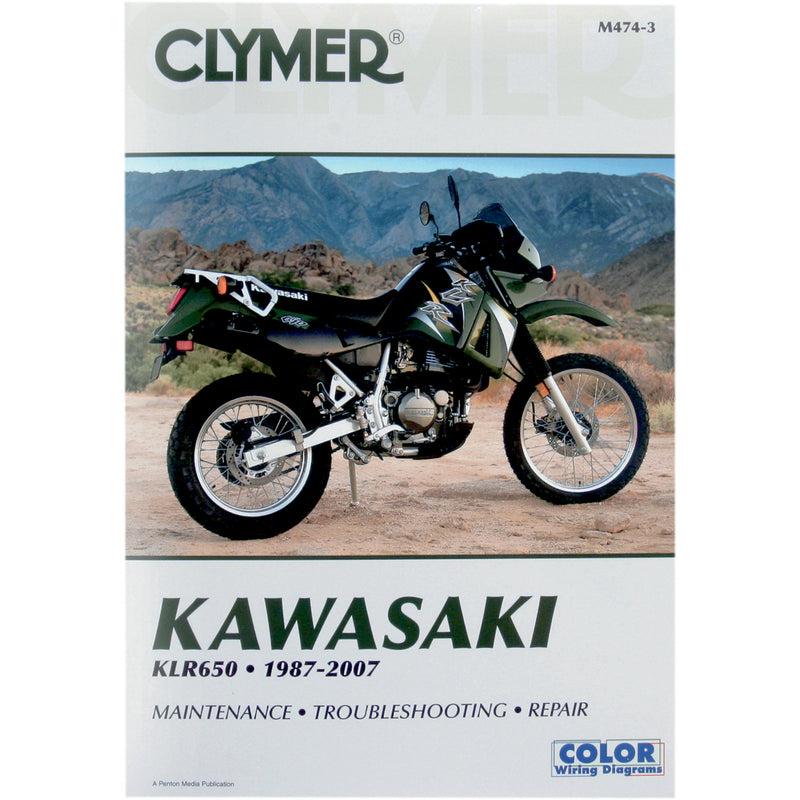 Clymer Service Manual - CM4743 Kawasaki 650 1987-2007