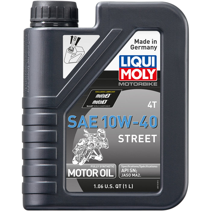 LIQUI MOLY 3601-0690 20054 Street 4T Engine Oil Street 4T Oil - 10W-40 - 1 L