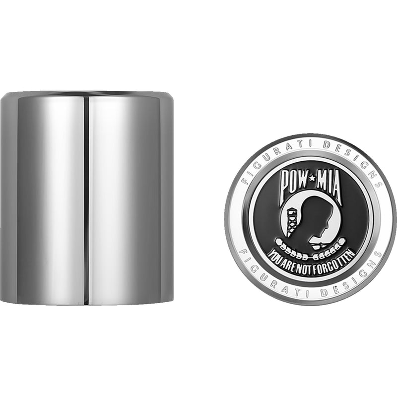 FIGURATI DESIGNS 3550-0361 FD50-DC-2730-SS Docking Covers pow mia - silver
