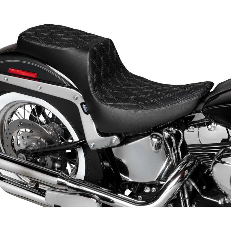 Drag Specialties Predator III Seat For Harley Softail 2000-2017