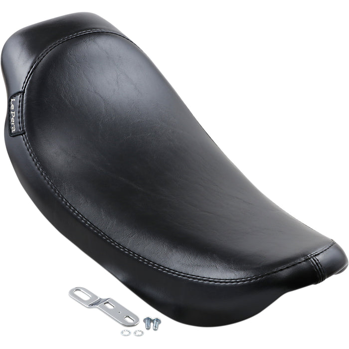 LE PERA DS-902408 LN-851 Silhouette Solo Seat - Smooth - Black - Dyna '96-'03