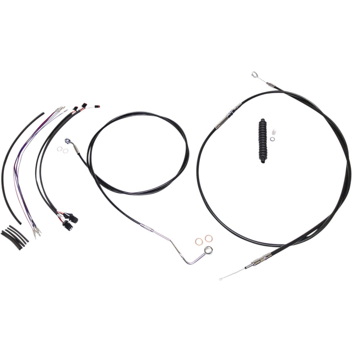 Magnum Shielding Cable Kit - 489491 For Harley Road King 2014-2015