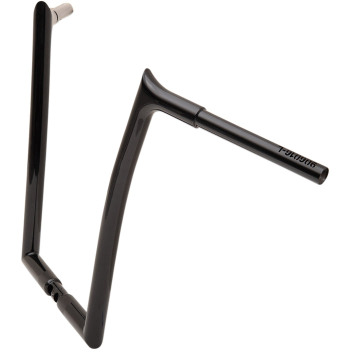 FAT BAGGERS INC. 0601-4769 906016-B 1-1/4" EZ Install Pointed Top Handlebar - 16" - Black