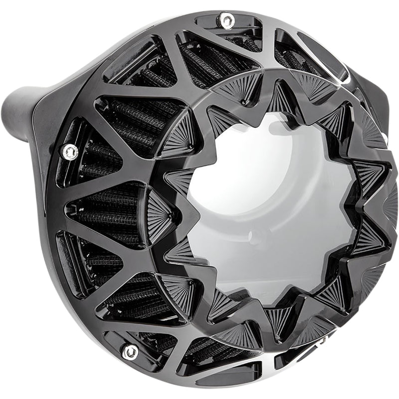 Arlen Ness Crossfire Breather Air Cleaner - 600-044 For Harley Motorcycles 1999-2017