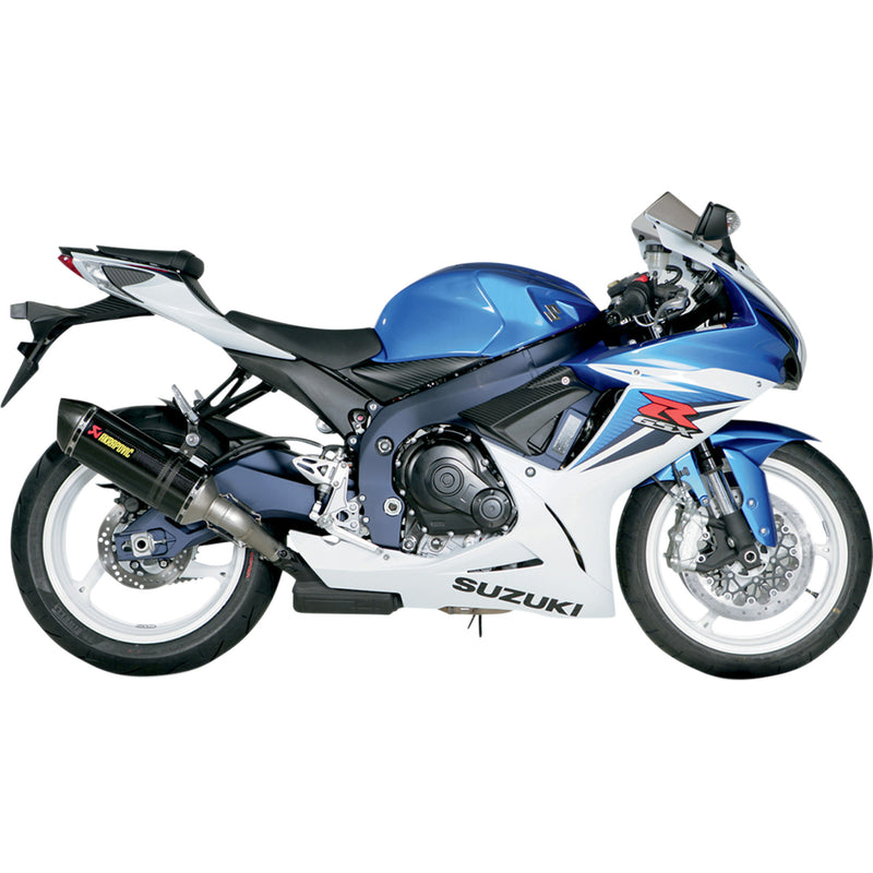Akrapovic Slip-On Line Muffler - S-S6SO8-HZC Suzuki 600 / 750 2011-2017