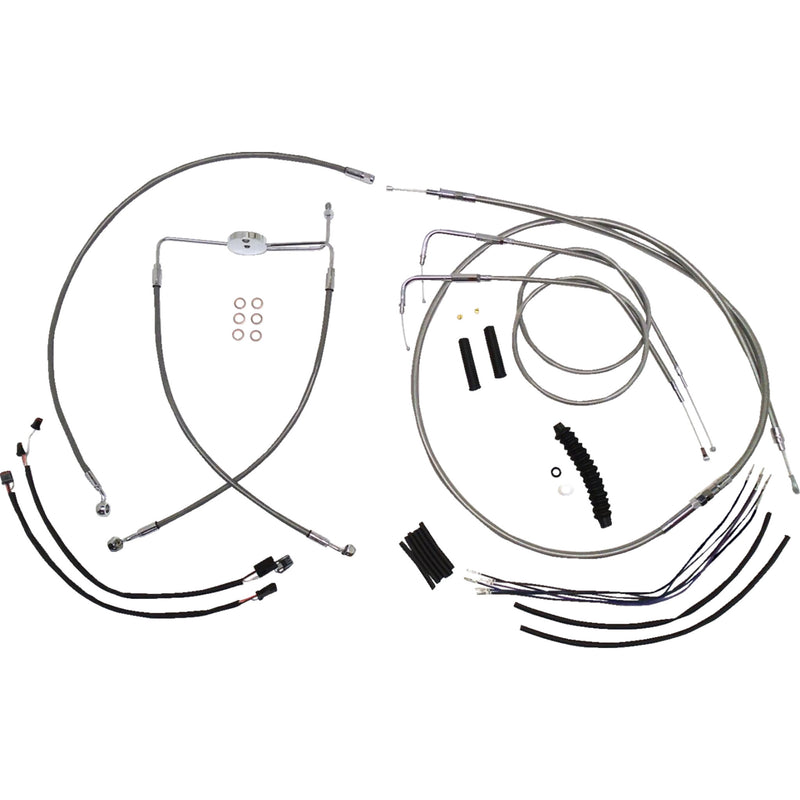 Magnum Shielding Cable Kit - 589201 For Harley Fat Bob 2012-2017