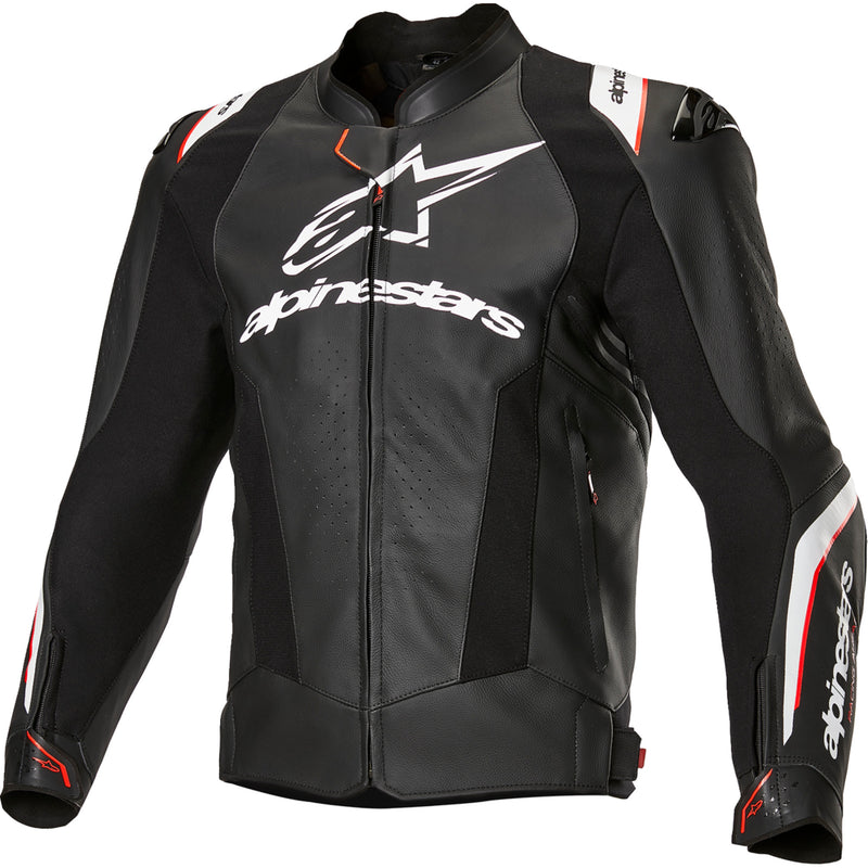 ALPINESTARS Missile v3 Ignition Leather Jacket Black/White - US / EU