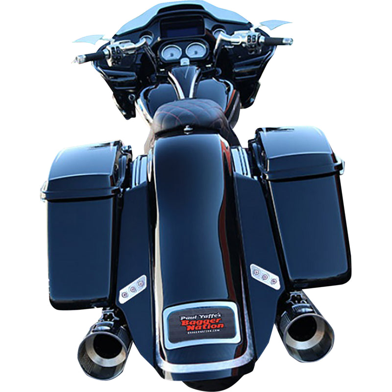 PAUL YAFFE BAGGER NATION 2010-1519 PYO:TSLP-C Thunder-Pod Taillight Kit - Chrome