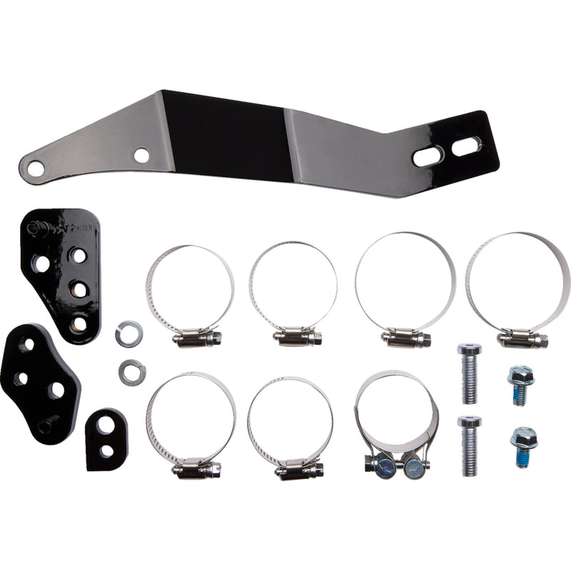 Cobra Short Swept 2-Into-2 Exhaust System - 6230B For Harley Touring 2010-2016