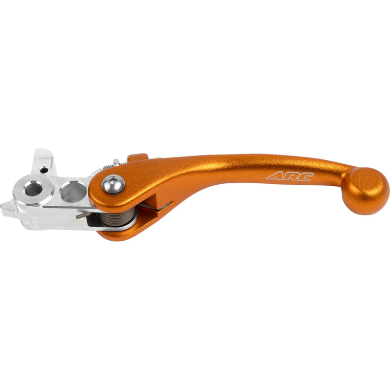 ARC 0613-2160 CL-S104-O Forged Clutch Lever Clutch Lever - Forged - Shorty - Orange