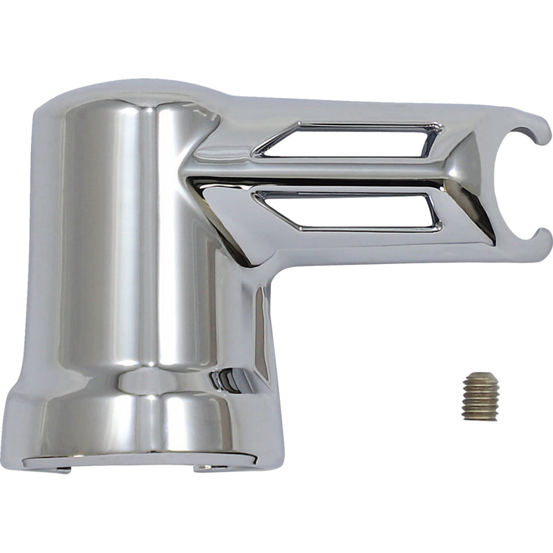 Ciro Fuel Line Fitting Cover Chrome Twin Cam Sportster - 73000 For Harley Motorcycles 1957-2026
