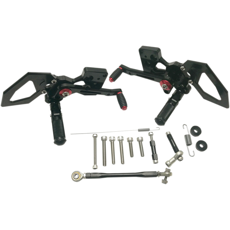 MGP 1623-0488 51602-2500 MGP Rearset black - kawasaki