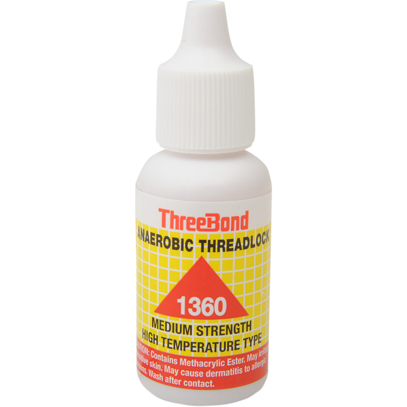 THREEBOND 3711-0044 1360AT003 High-Temperature Thread Lock High-Temp Threadlocker - 10ml
