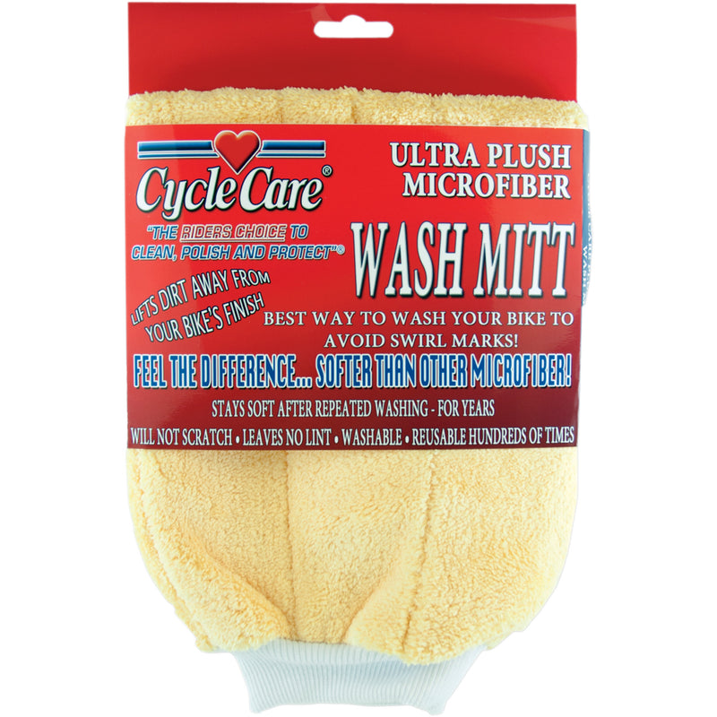 CYCLE CARE FORMULAS 3704-0138 88010 Plush Wash Mitt Wash Mitten