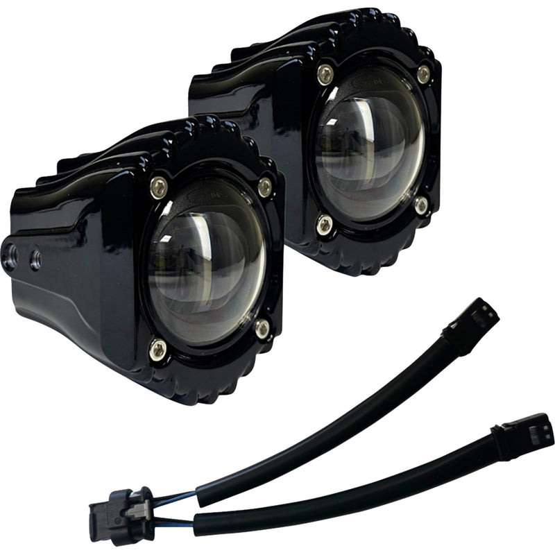 Custom Dynamics Shark Demon® Fog Light - SD-FOG-5W For Harley Touring 2023-2026