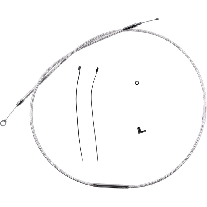 MAGNUM SHIELDING 0652-3284 3210-70 Redesigned Braided Sterling Chromite II® Clutch Cable 70-11/16"