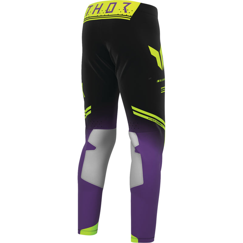 Thor Sportmode Geo Pants Black Purple US 28