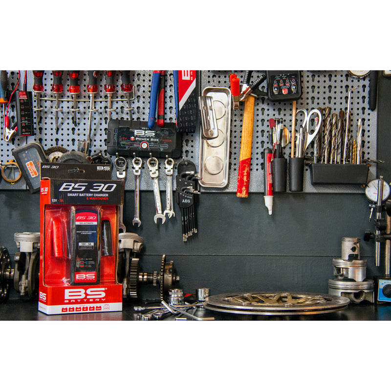 BS BATTERY 3807-0742 700572 BS 30 Smart Battery Charger & Maintainer Battery Charger/Maintainer - BS 30 - 12V