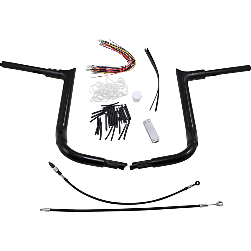 Fat Baggers Inc. Handlebar - 809114-B For Harley Touring 2008-2013