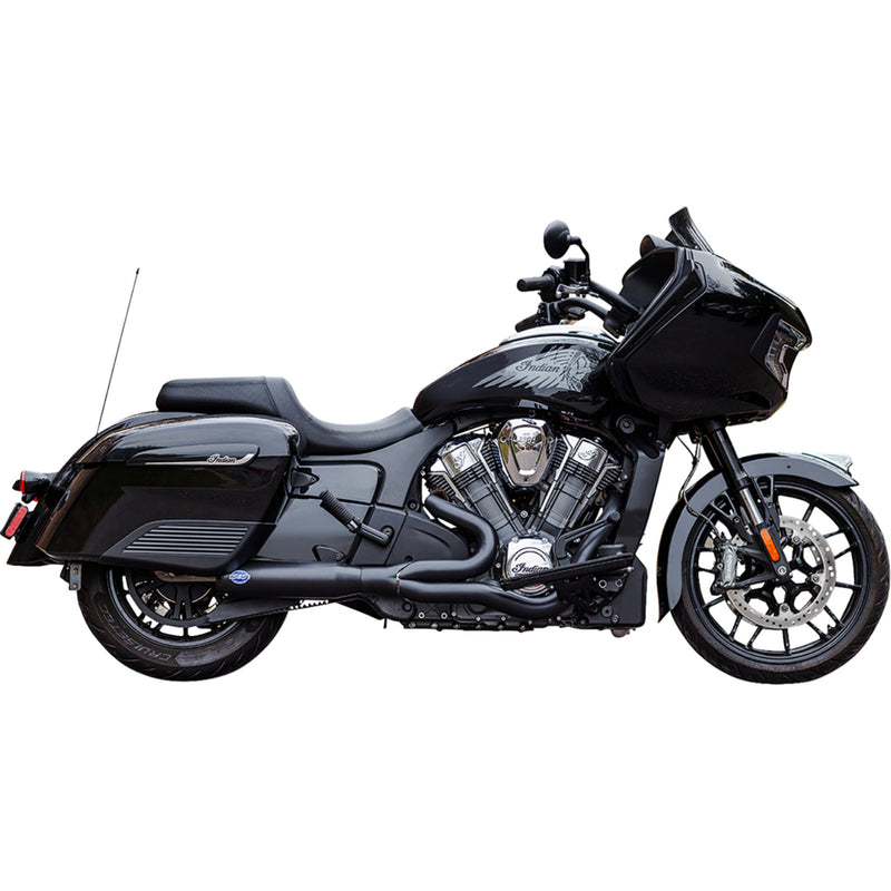 S&s Cycle Qualifier 2-Into-1 Exhaust System - 550-1085 For Indian Challenger 2020-2023
