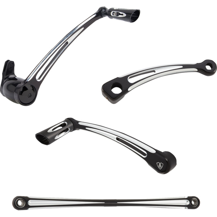 ARLEN NESS 1623-0561 420-108 Deep Cut Foot Control Kits - Deep Cut Foot Control Kit w/ Toe Shifter - Black