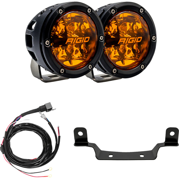 RIGID INDUSTRIES 2001-2829 41651 Grill Light Kit Light Kit - Revolve - Amber Pro