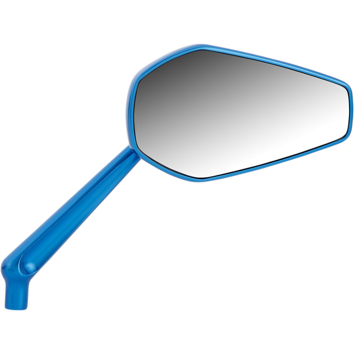 ARLEN NESS 0640-1389 13-153 Mini Stocker Forged Mirror - Mini/Stocker - Side View - Hexagon - Blue - Right