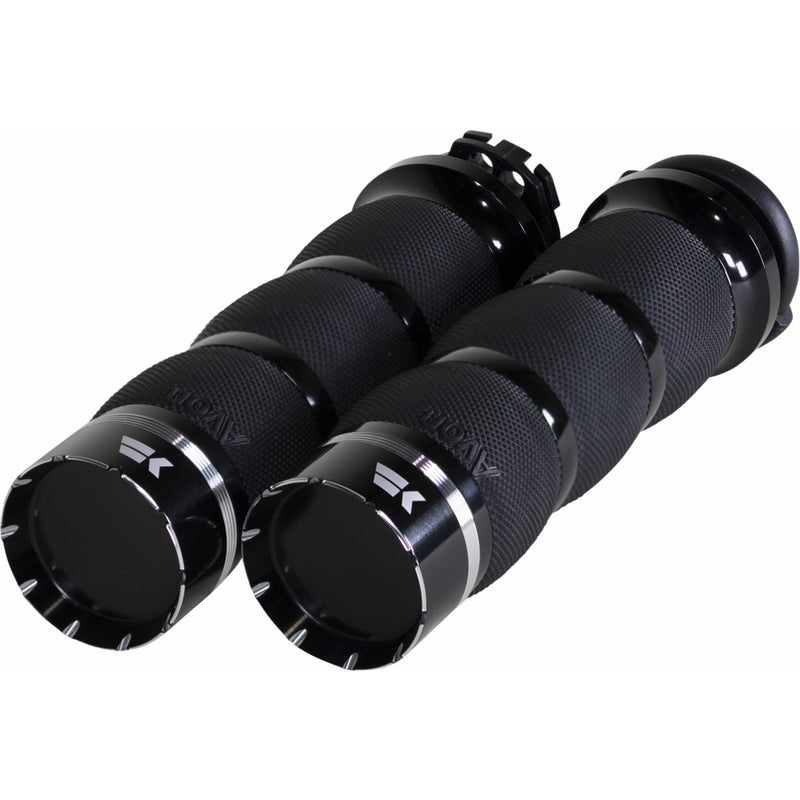 Khrome Werks Tracer Grips - 500210 For Harley Motorcycles 1980-2024