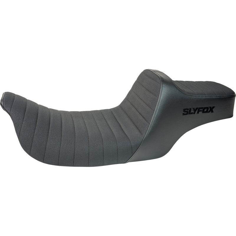 Slyfox Highnoon Seat - 4702A-SlyFox For Harley Touring 1997-2007