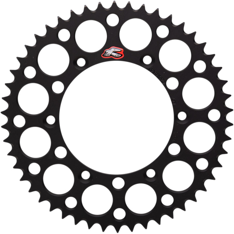 RENTHAL 1211-0022 123U-520-50GYBK Rear Sprocket Sprocket - Suzuki - Black - 50 Tooth