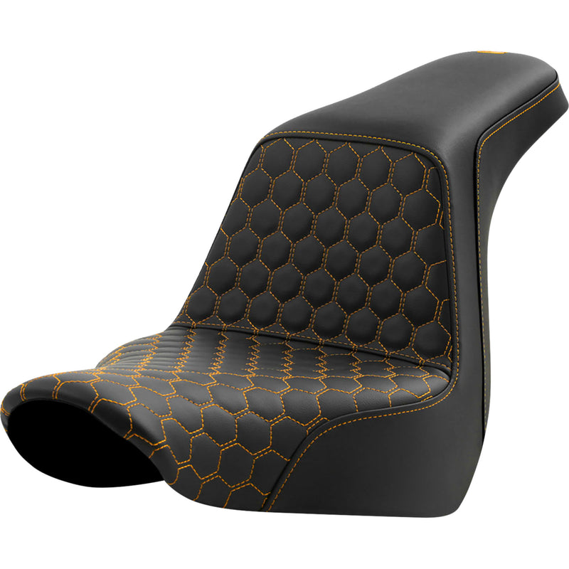 Saddlemen Step-Up Seat - 818-29-17707 For Harley Softail 2018-2026