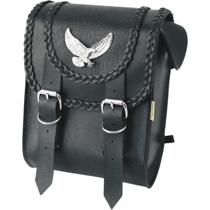 WILLIE & MAX LUGGAGE 3503-0025 58411-00 Black Magic Sissy Bar Bag Sissy Bar Bag - Black Magic