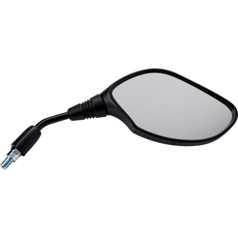PARTS UNLIMITED 0640-1693 Mirror side view - oval - black - right