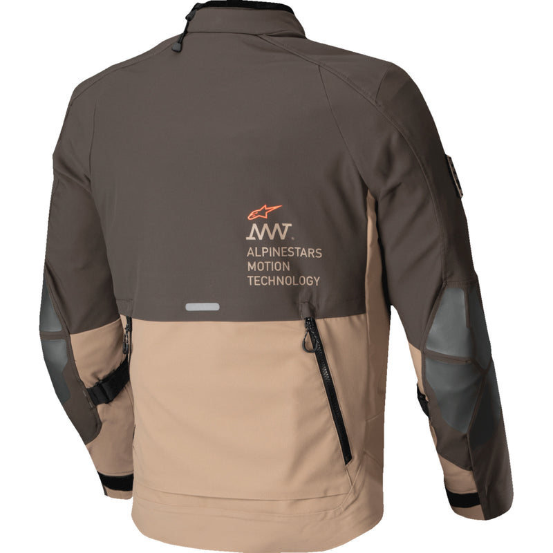 ALPINESTARS AMT-8 Stretch Drystar® XF Jacket Dark - Brown/Dark Khaki