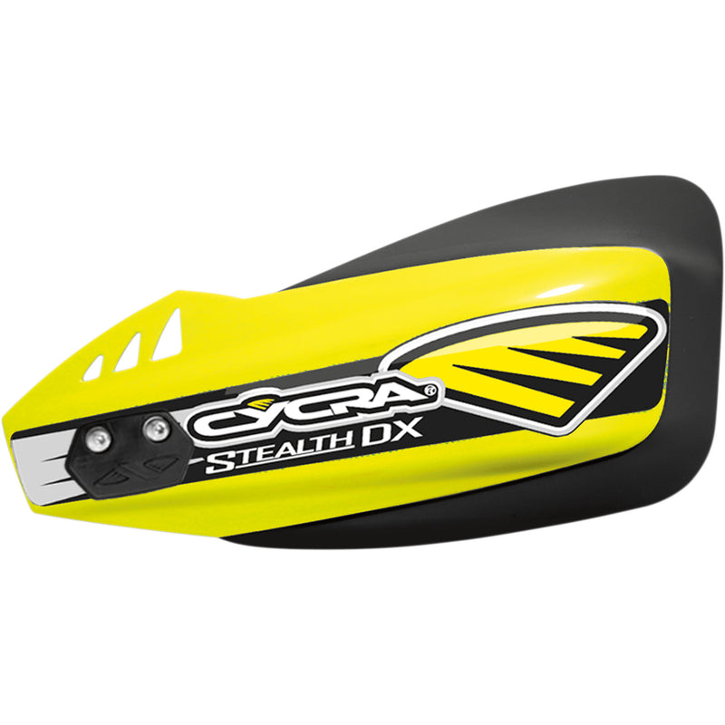 CYCRA 0635-0212 1CYC-0025-55X Stealth DX Racer Pack Handguards - Stealth - DX - Yellow