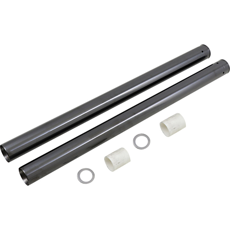 Custom Cycle Engineering Black Diamond-Like Fork Tubes Fork Tubes 49 Mm 27.50" Black - T 2014DLC For Harley Dyna 2006-2017