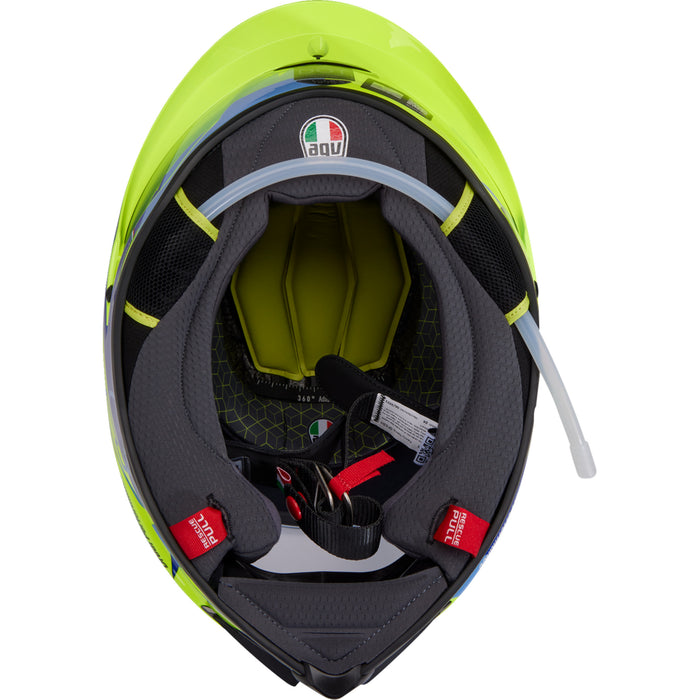 AGV 0101-16080 2118356002013L Pista GP RR Soleluna 2022 Helmet Pista GP RR Helmet - Soleluna 2022 - Large