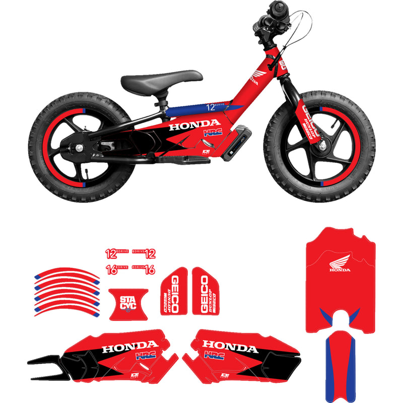 D'COR VISUALS 4302-6741 10-80-204 STACYC™ Stability Cycle Graphics Kit STACYC™ Stability Cycle Graphic Kit - 12" & 16" - HRC