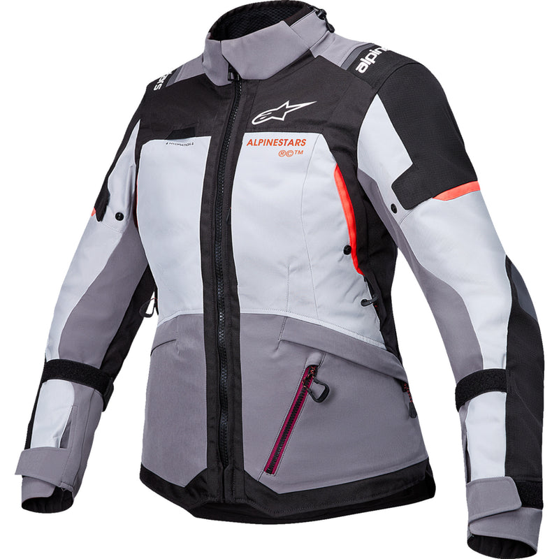 ALPINESTARS Stella Andes v4 Drystar® Jacket Dark - Gray/Ice Gray/Black/Coral