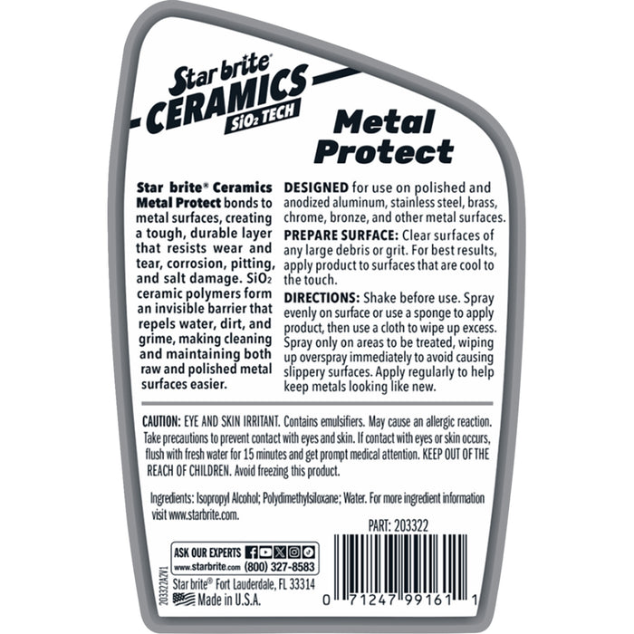 STAR BRITE 3706-0111 203322 Ceramic Metal Protectant 22 u.s. fl oz